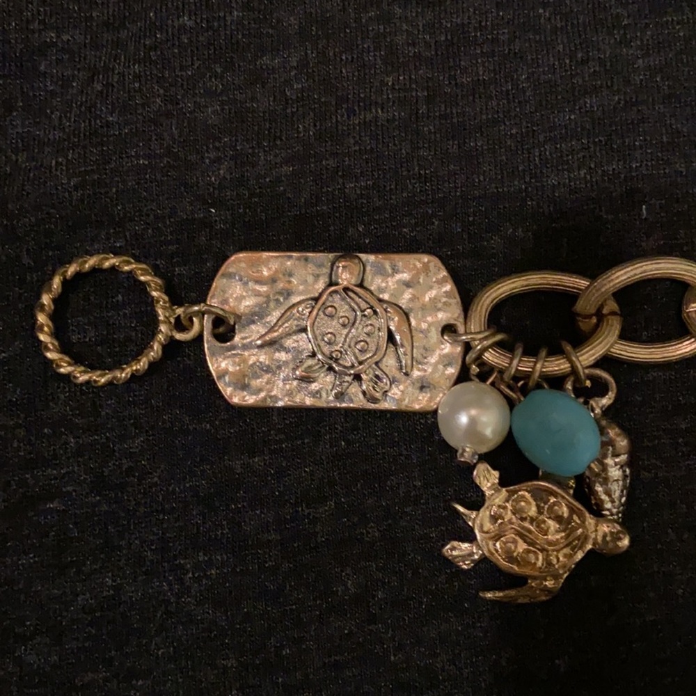 Sea Turtle Charm Bracelet